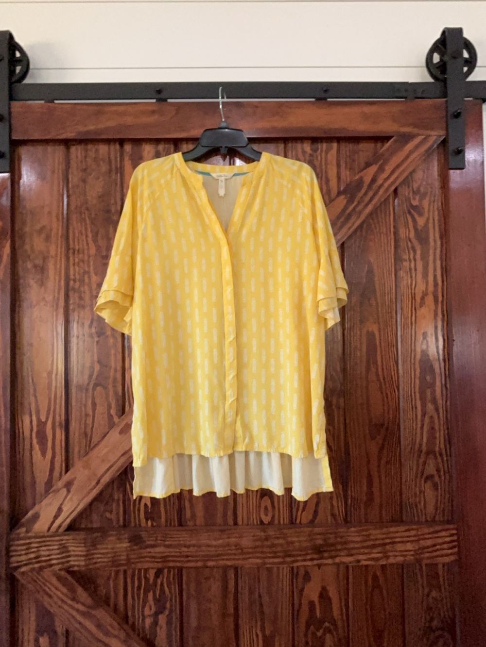 Women's Matilda Jane Yellow Printed  Blouse